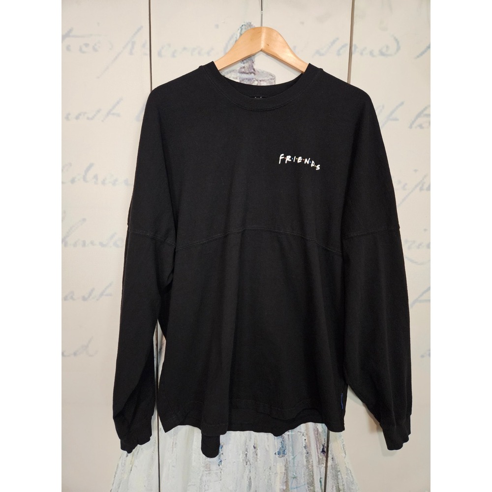 Spirit Jersey Friends TV Show Shirt XL Black How You Doin Long Sleeve Tee